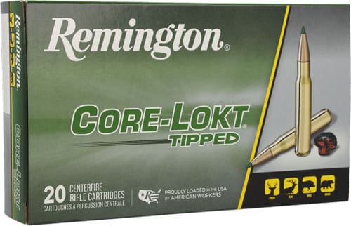 REMINGTON 280 REM 140GR TIPPED – CORE-LOKT 20RD 10BX/CS