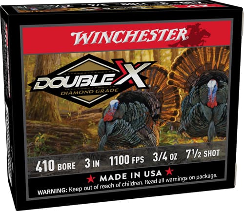WINCHESTER DOUBLE-X 410 3″ – 3/4OZ #7.5 10RD 10BX/CS