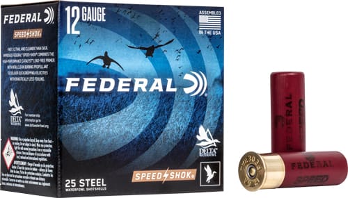 FEDERAL SPEED SHOK 12GA 3″ – 1-1/4OZ #1 1450FPS 25RD 10BX/C