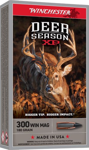 WINCHESTER DEER XP 300 WIN MAG – 180GR EXTREME PT 20RD 10BX/CS