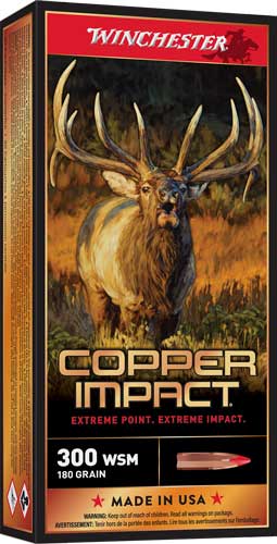 WINCHESTER COPPER IMPACT 300 – WSM 180GR 20RD 10BX/CS