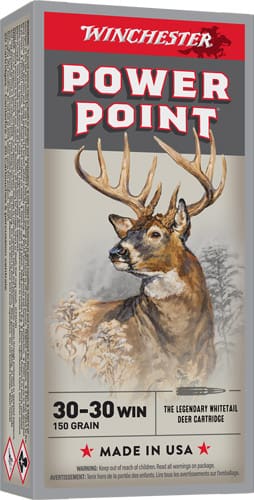 WINCHESTER SUPER-X 30-30 WIN – 150GR POWER POINT 20RD 10BX/CS