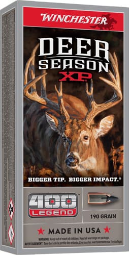 WINCHESTER DEER XP 400 LEGEND – 190GR POWER POINT 20RD 10BX/CS
