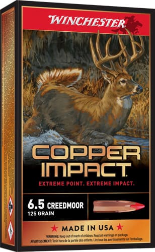 WINCHESTER COPPER IMPACT 6.5 – CM 125GR 20RD 10BX/CS