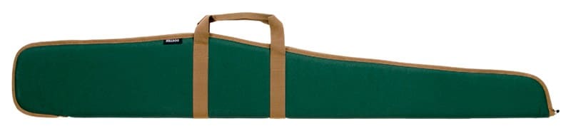BULLDOG SHOTGUN CASE 52″ GREEN – W/ TAN TRIM 5/8″ PADDING