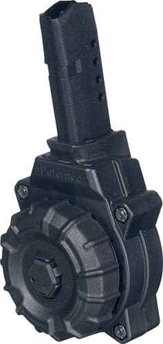 PRO MAG MAGAZINE FOR GLOCK 43 – 9MM 30RD DRUM BLACK POLYMER