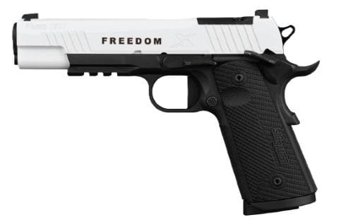 SIG 1911 X 45ACP 5″ FREEDOM – SERIES (2)8RD G10 WHITE/BLACK
