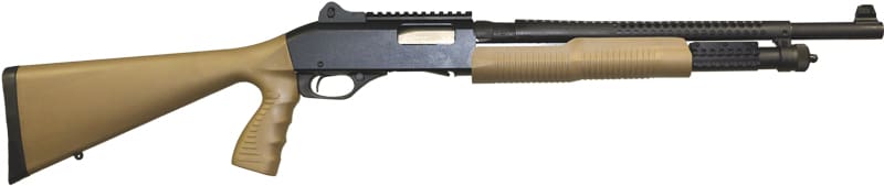 STEVENS 320 TACTICAL 20GA 3″ – 18.5″ PG HEAT SHIELD FDE