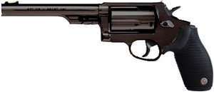 TAURUS JUDGE 45LC/410 2.5″ – 6.5″ FS 5-SHOT BLUED RUBBER