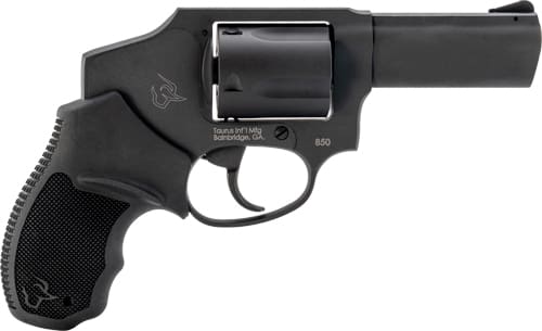TAURUS 850 38SPL 3″ FIXED – 5-SHOT BLACK RUBBER