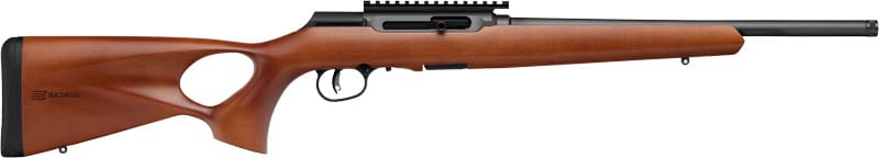SAVAGE A22 TIMBER THUMBHOLE – 22LR 18″ 10RD BLUED/WOOD