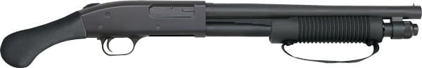 MOSSBERG 590 SHOCKWAVE 12GA 3″ – CORN COB FOREND 6RD BLUED