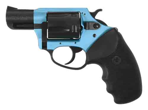 CHARTER ARMS SANTA FE SKY – 38SPL 2″ TURQUOISE/BLK