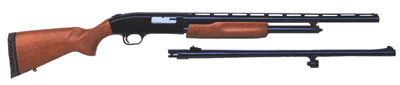 MOSSBERG 500 YOUTH 20GA COMBO – 3″ 22″VR 24″RIFLED HARDWOOD