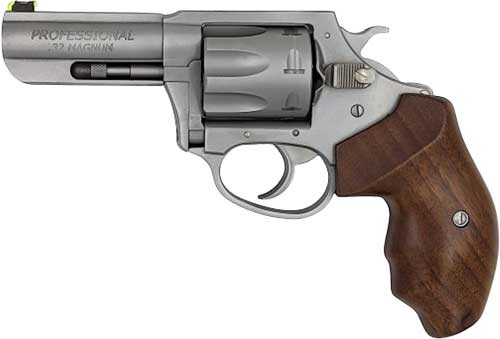 CHARTER ARMS PROFESSIONAL IV – 32 H&R MAG 3″ S/S WALNUT