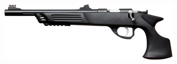 CRICKETT PISTOL 22WMR – BLUED/BLACK SYNTHETIC THREADED