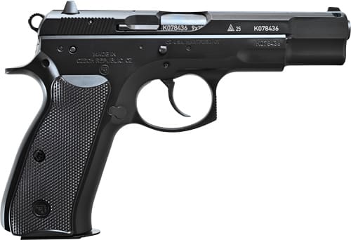 CZ 75-BD 50TH ANNIVERSARY 9MM – FS 16RD BLACK POLYCOTE