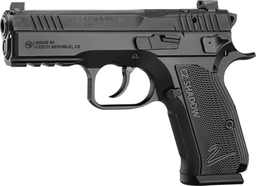 CZ SHADOW 2 CARRY OR 9MM FS – 15-SHOT BLK NITRIDE BLACK GRIP