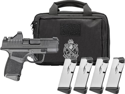 SPRINGFIELD HELLCAT OSP 380 – 3″ 11/13RD 4 MAGS GEAR PAC