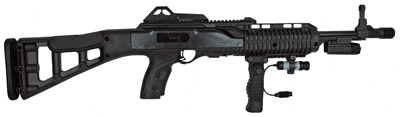 HI-POINT CARBINE 9MM BLACK – 16.5 TB W/GRIP/LASER/LIGHT