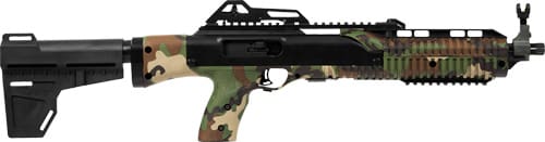 HI-POINT PISTOL 9MM 10RD – 13.25″ THREADED BRACE M81 CAMO