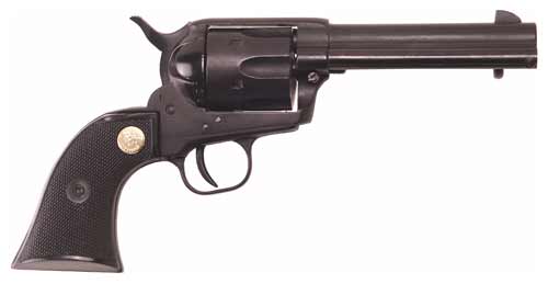 CIMARRON PLINKERTON 22LR – FS 4.75″ MATTE BLACK PLASTIC