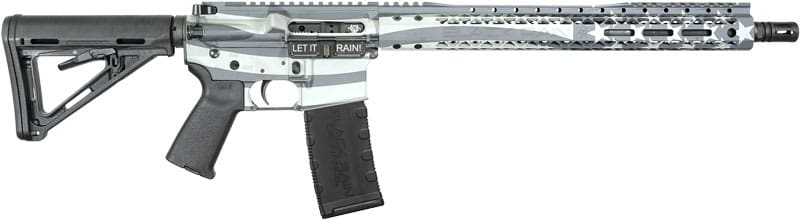 BLACK RAIN SPEC+ PATRIOT RIFLE – 5.56 16″ OBSIDIAN FLAG 30RD