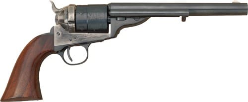 CIMARRON 1860 RICHARDS-MASON – 38SPL 8″ FS BLACK WALNUT