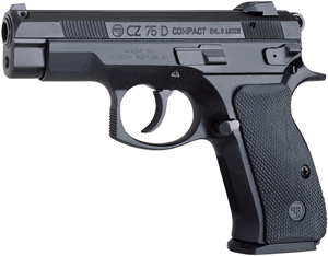 CZ 75-D PCR COMPACT 9MM FS – 10-SHOT W/DECOCKER POLYCOAT