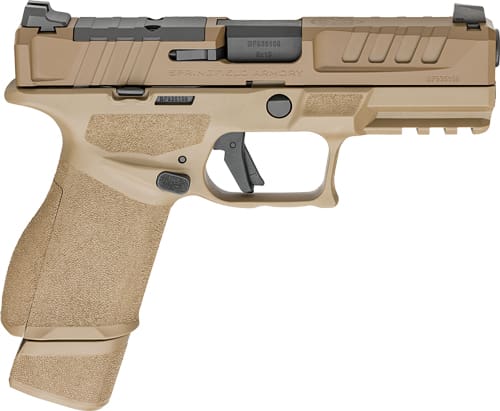 SPRINGFIELD ECHELON 9MM 4″ – COMPACT 15/18RD FDE W/U-NOTCH