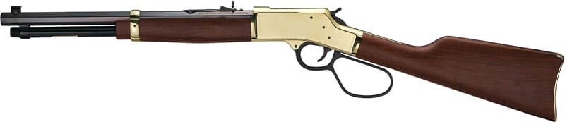 HENRY H6 BIG BOY BRASS 45LC - SIDE GATE 16.5" OCTAGON WALNUT - Image 2