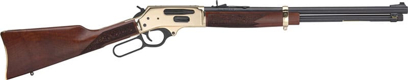 HENRY H24 SIGNATURE RIFLE – 35 REM 20″ BRASS WALNUT