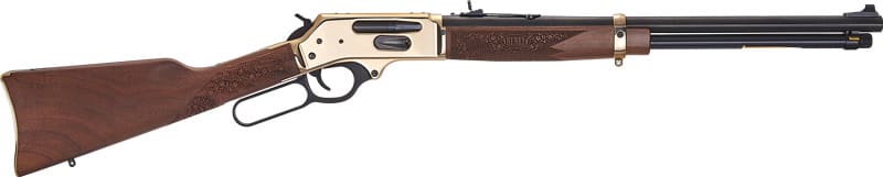 HENRY H24 SIGNATURE RIFLE – 360BH 20″ BRASS WALNUT