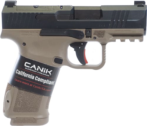 CANIK METE MC9 L CALI 9MM - 3.18" OR FS 2-10RD BLACK/FDE - Image 2