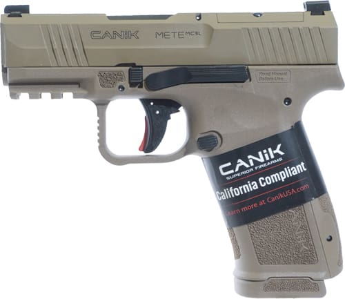 CANIK METE MC9 L CALI 9MM – 3.18″ OR FS FLAT DARK EARTH