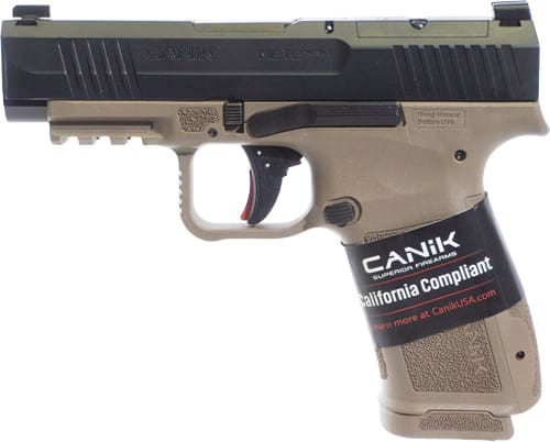 CANIK METE MC9 LS CALI 9MM – 3.63″ OR FS 2-10RD BLACK/FDE