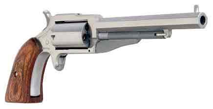 NAA “THE EARL” MINI-REVOLVER – COMBO 22LR/22WMR 4″ S/S WOOD