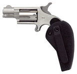 NAA MINI-REVOLVER 22LR 1-5/8″ – S/S MATTE W/ HOLSTER GRIP