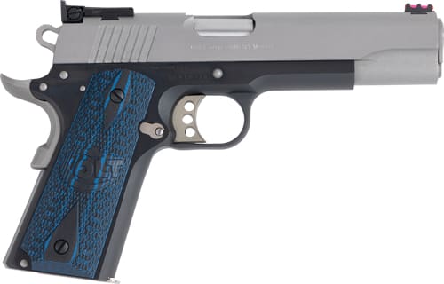COLT GOLD CUP LITE 45ACP 5″ – 8RD TWO TONE BLUE G10 GRIPS