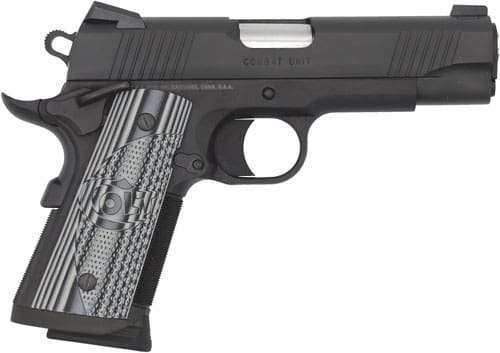 COLT COMBAT UNIT 45ACP 4.25″ – 8RD ANODIZE BLACK GRAY GRIPS