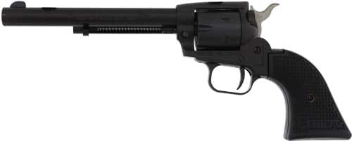 HERITAGE 22LR/22WMR BLACK - 6.5" STEEL FRAME POLYMER GRIP - Image 2