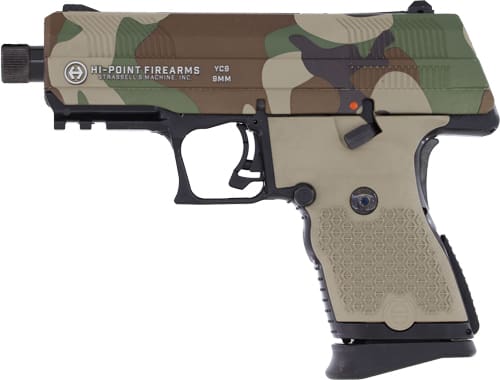 HI-POINT PISTOL YC9 9MM 10RD – 3.93″ M81 US WOODLAND CAMO
