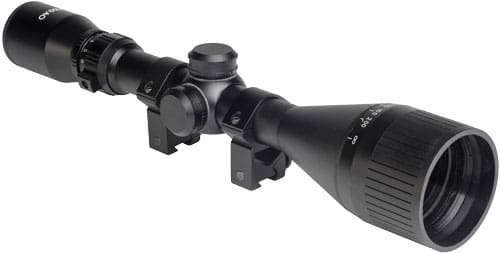 HATSAN OPTIMA 3-12X50 AO – AIRGUN SCOPE W/RINGS & CAPS