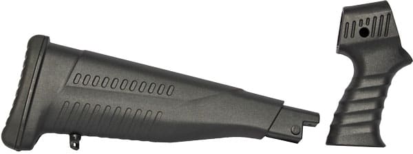IVER JOHNSON STOCK 2-PC PISTOL – GRIP PUMP&AUTO 12&20GA BLACK