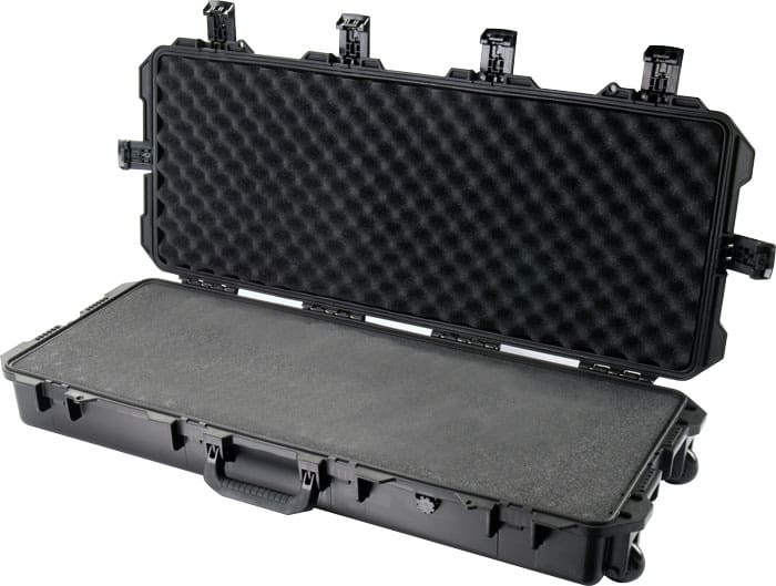 PELICAN IM 3100 STORM LONG GUN - CSE W/ WHEELS/FOAM 36" GUN BLK - Image 2