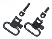 MICHAELS SWIVEL SET WITH TWO – WOOD SCREW STUDS BLACK