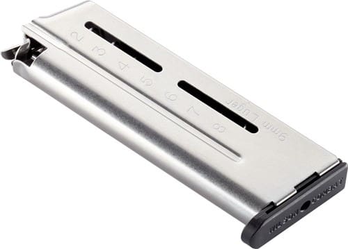 WILSON MAGAZINE 1911 ETM 9MM – 8RD COMPACT SZ. FLUSH FIT PAD