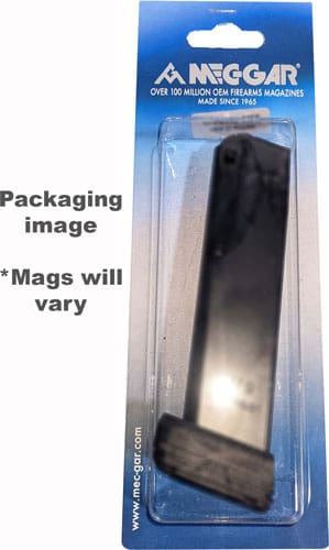 MEC-GAR MAGAZINE 1911 GOVT. – 45ACP 8RD AFC W/COMP PLT BLK