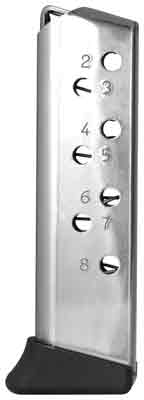 MEC-GAR MAGAZINE 1911 GOVT. - 45ACP 8RD NICKEL - Image 2