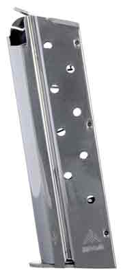 MEC-GAR MAGAZINE 1911 GOVT. – 9MM LUGER 9RD NICKEL